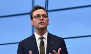 James Murdoch, son of media tycoon Rupert Murdoch, is the leading candidate to take over chairmanship of Tesla.