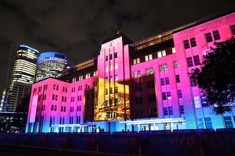 Sydney’s MCA during the Vivid Sydney festival