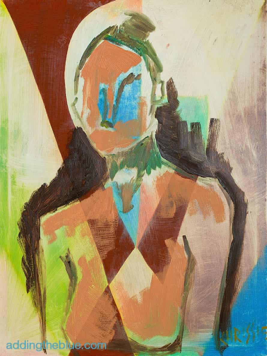 Self-portrait, Chrissie Hynde.