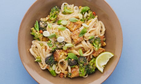 Meera Sodha’s vegan recipe for peanut and broccoli pad thai