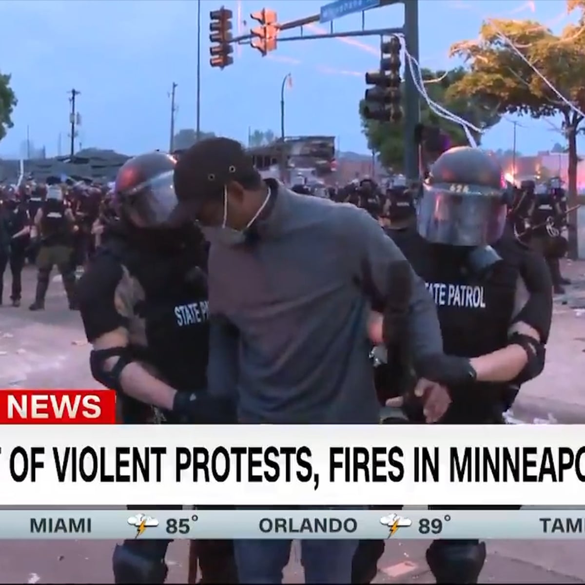 What The Arrest Of A Black Cnn Journalist On Air Taught Us Francine Prose The Guardian