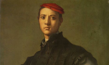 Portrait of a Young Man in a Red Cap by Pontormo