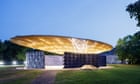 Serpentine pavilion 2017: a shimmering African canopy spreads out over Kensington Gardens