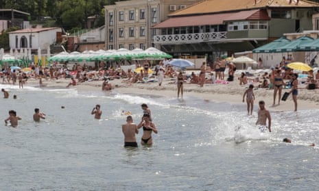 Black Sea beaches were closed last year after sea mines were laid around the ports of Odesa and Mykolaiv by Russia and Ukraine 