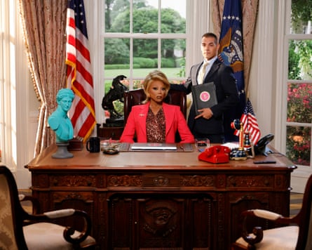 RuPaul and Matt Rogers in Stop! That! Train!