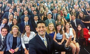 paul ryan selfie