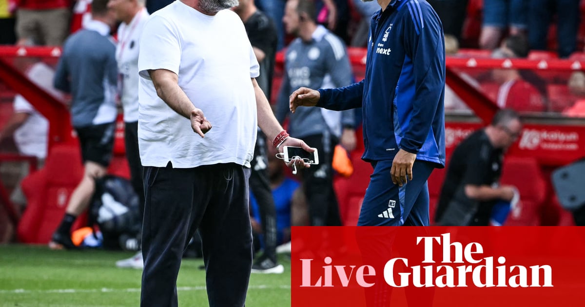 Nottm Forest 2-2 Leicester, Man Utd 0-2 West Ham, Spurs 0-2 Palace: Premier League – live - The Guardian Nottm Forest 2-2 Leicester, Man Utd 0-2 West Ham, Spurs 0-2 Palace: Premier League – live - The Guardian