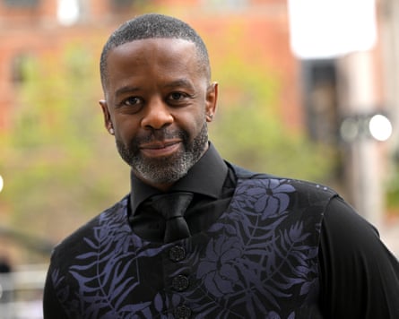 Excelling at Shakespeare … Adrian Lester at the 2024 Olivier awards.