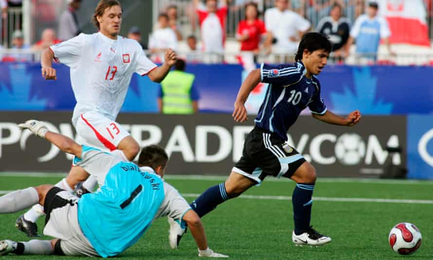 Golden Goal Sergio Aguero For Argentina V Poland 07 Under World Cup Soccer The Guardian Golden Goal Sergio Aguero For Argentina V Poland 07 Under World Cup Soccer The Guardian