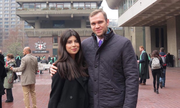 Matthew Hedges, who was accused of spying by the UAE, and his wife Daniela Tejada