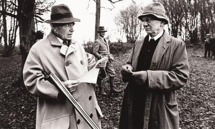 The 1984 film The Shooting Party, starring James Mason, left, and John Gielgud.