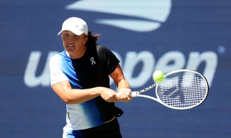 Iga Swiatek's spot at top of women's tennis world under threat at US Open