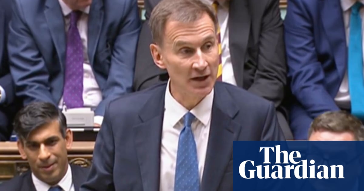 Jeremy Hunt’s debt reduction plan ‘a very big fiscal risk’, says OBR