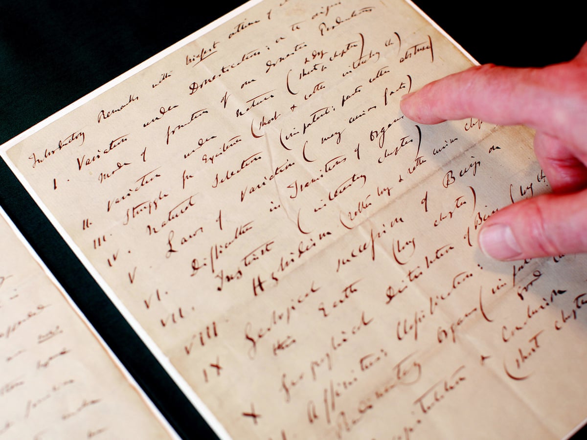 Contents of Charles Darwin's entire personal library revealed for first time | Charles Darwin | The Guardian