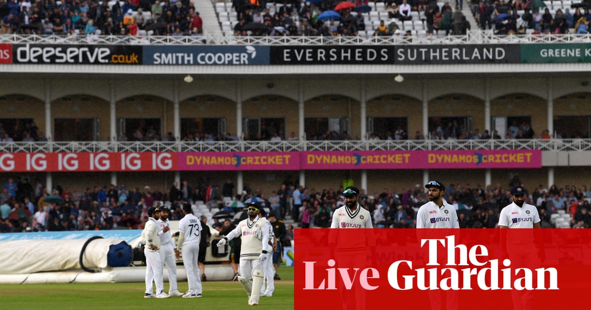 England v India: first Test, day three – live!