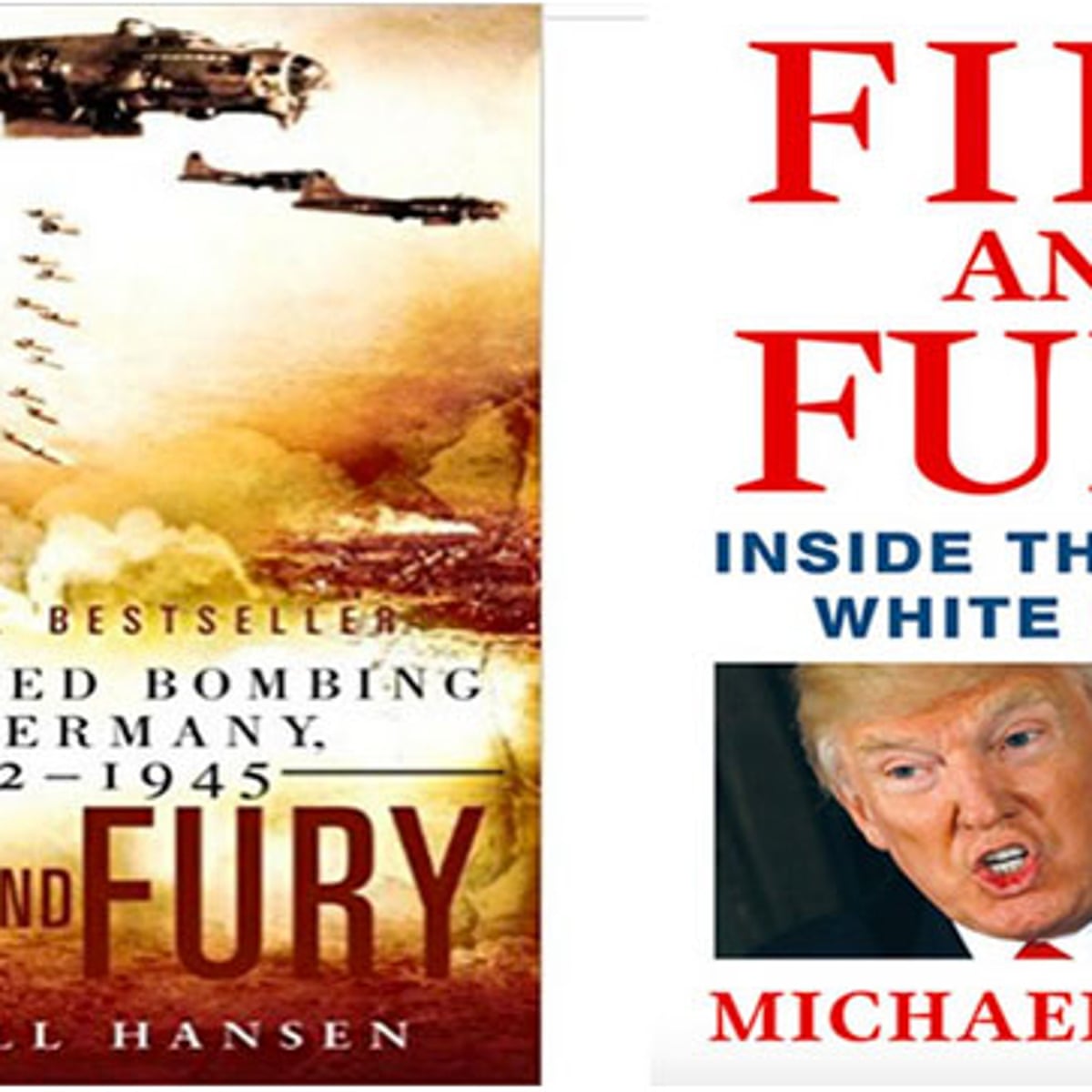 No, the other Fire and Fury: when books share titles