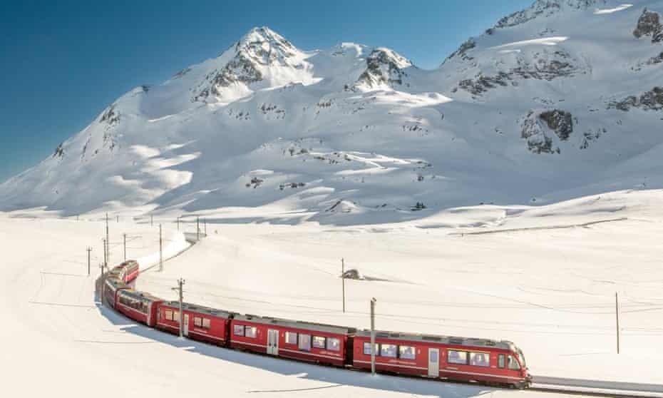 Switzerland hosts some of Europe's most spectacular railways.