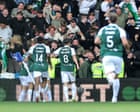 Hibernian stun Rangers at Ibrox while O’Neill misses Høgh treble in Celtic win