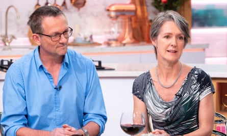Clare Bailey appears with her husband on ITV’s This Morning.