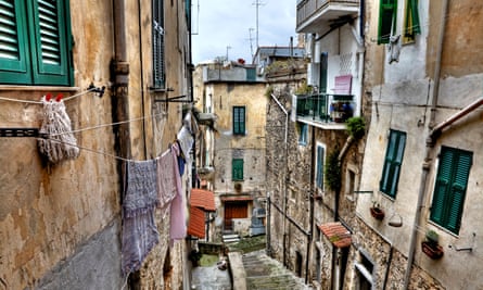Sanremo’s old town.