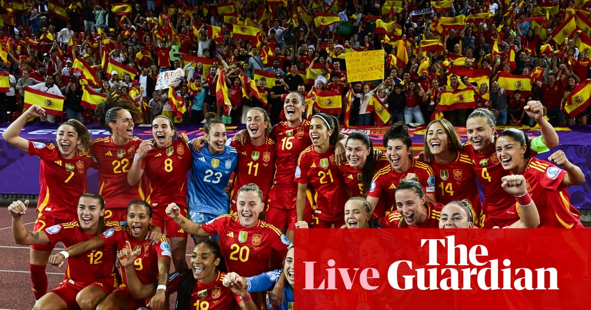 Women's Euro 2025: Buildup to the England v Spain final live