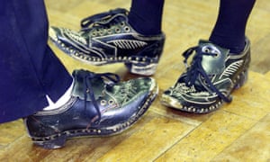 Traditional style clogs.