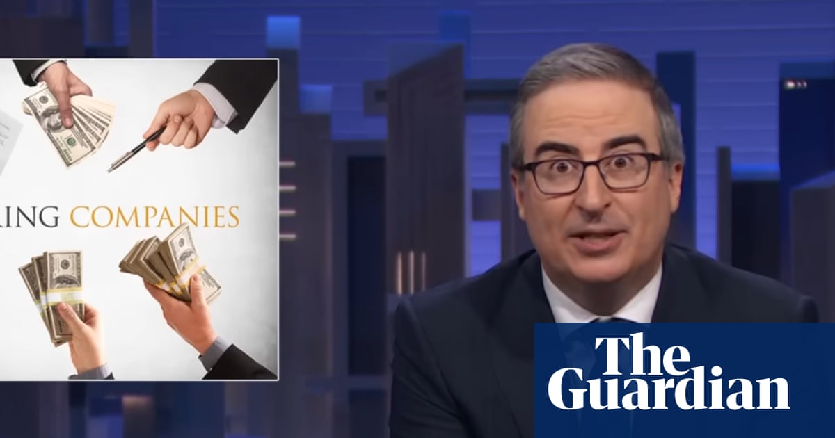 John Oliver on factoring companies: This industry is full of predators'