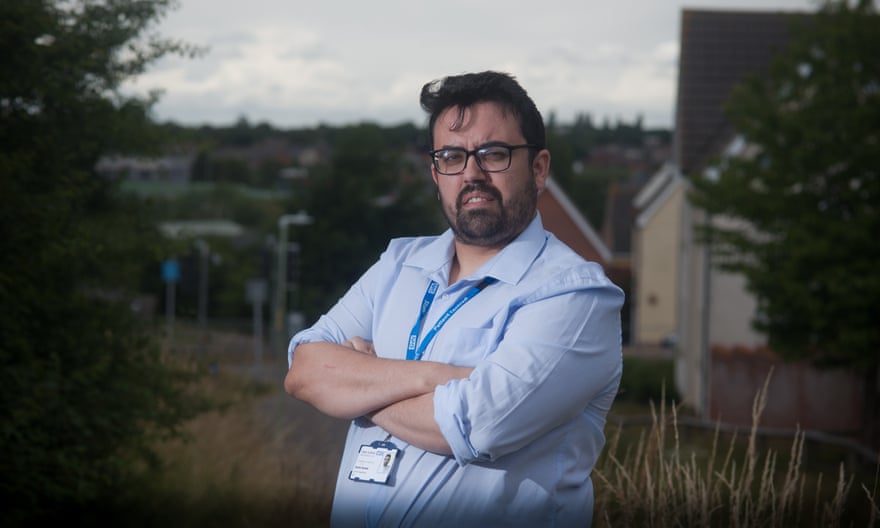 André Santos en Stowmarkt, Suffolk.