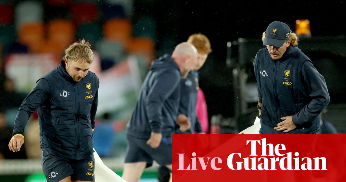 Australia v India: first men’s Twenty20 international – live