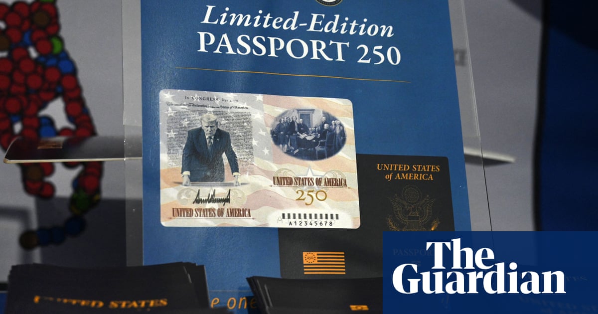 White House unveils new images of US ‘patriot passports’ for America’s 250th