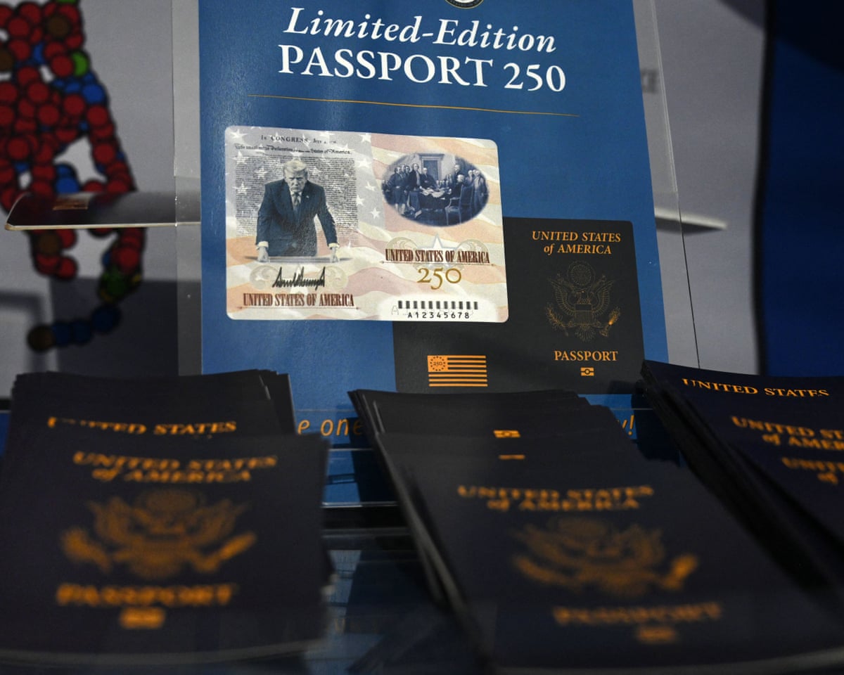 White House unveils new images of US ‘patriot passports’ for America’s 250th