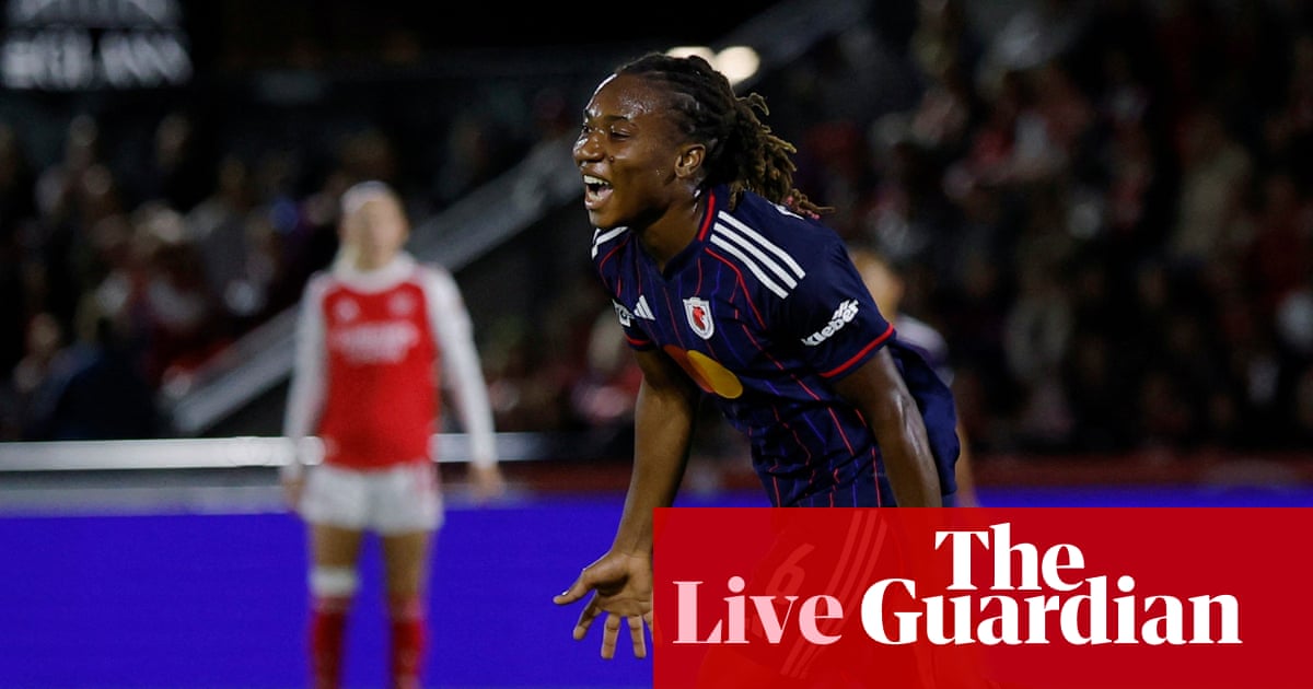 Arsenal v OL Lyonnes: Women’s Champions League – as it happened