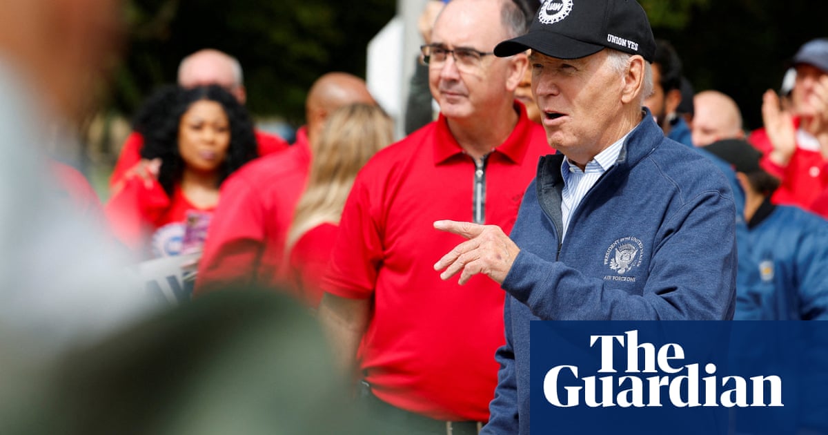 Voter drive: Biden and Trump battle for blue-collar votes in auto heartland