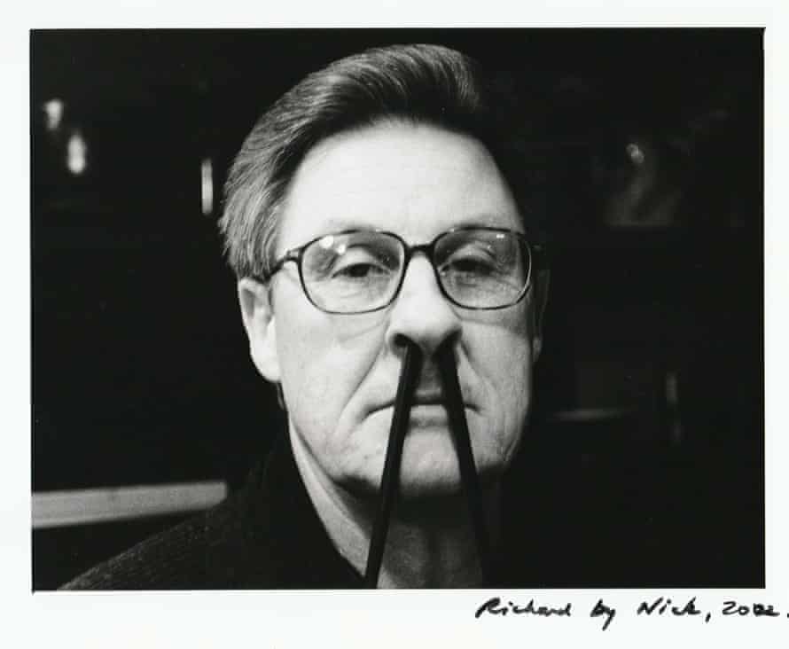 Richard Buckley joking around in 2002