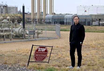 Christiaan van Woudenberg stands near the site of the Draco Pad project in unincorporated Weld County (affects Erie), where an oil and gas company plans to drill down into the ground nearly 8,000 feet deep with horizontal drilling 5 miles long.