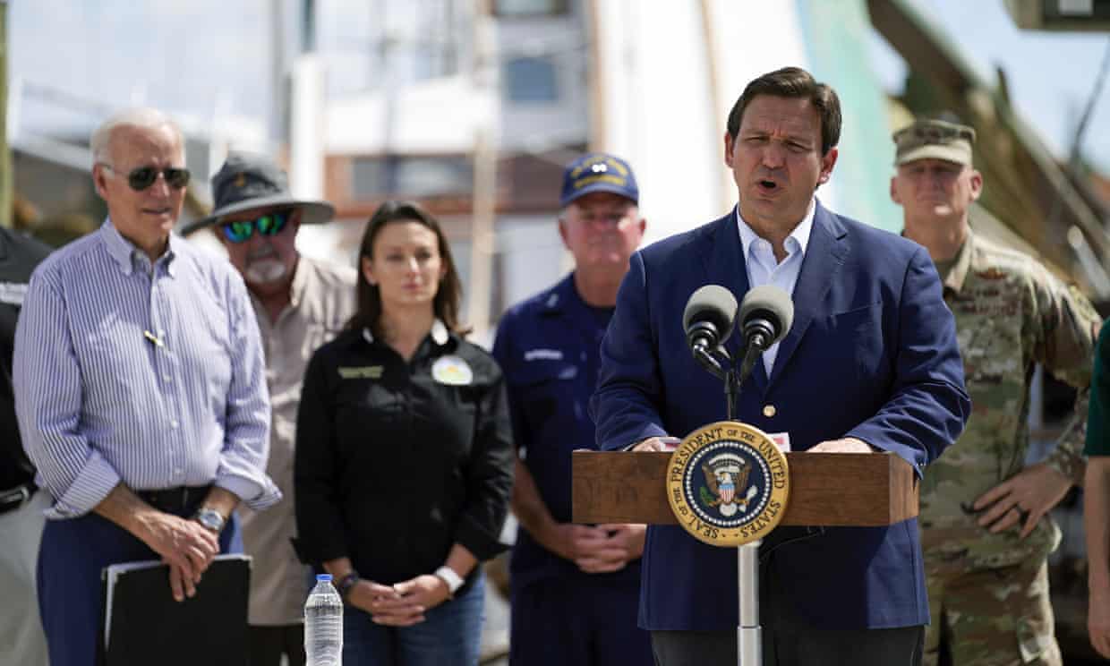 Will Hurricane Ian force Ron DeSantis to confront climate reality? (theguardian.com)