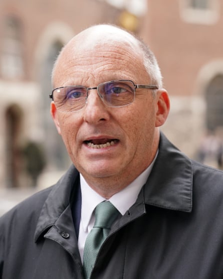Paul Whiteman of the National Association of Head Teachers in May.