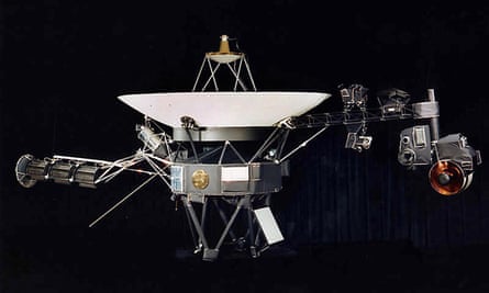 One of the Voyager space probes