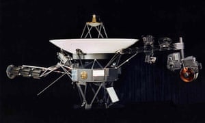 One of the Voyager space probes