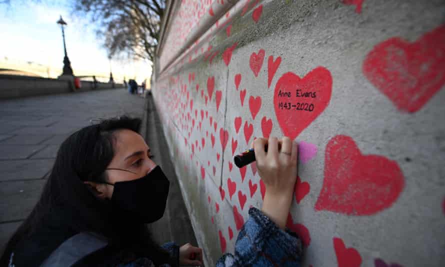 National Covid Memorial Wall