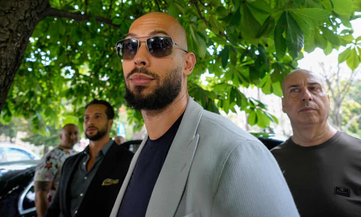 Andrew Tate released from house arrest by Bucharest court (theguardian.com)