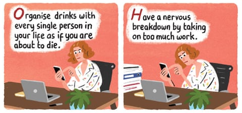 cartoon by stephen collins about an emergency alert on phones, panel 4