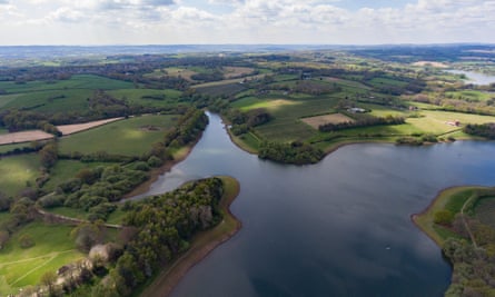 Bewl Water is set in lush Weald countryside.