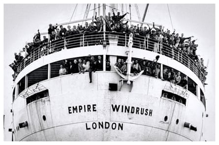 Empire Windrush on arrival at the Port of Tilbury on 22 June 1948.