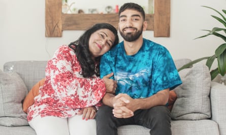 ‘Working through family trauma on camera?Healthy!’: with his mother in 2018