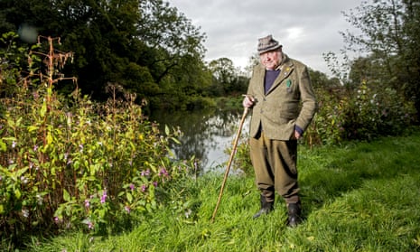 Jim Smith has been taking care of a stretch of the Ouse in East Sussex for more than 50 years. 