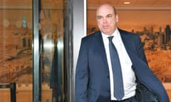 Mike Lynch leaves the Rolls Building in London following the civil case over his £8.4 billion sale of his software firm Autonomy to Hewlett-Packard in 2011