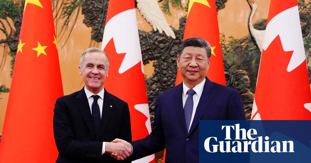 Canada PM hails new partnership with China in wake of new global realities'