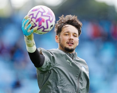 James Trafford in training.