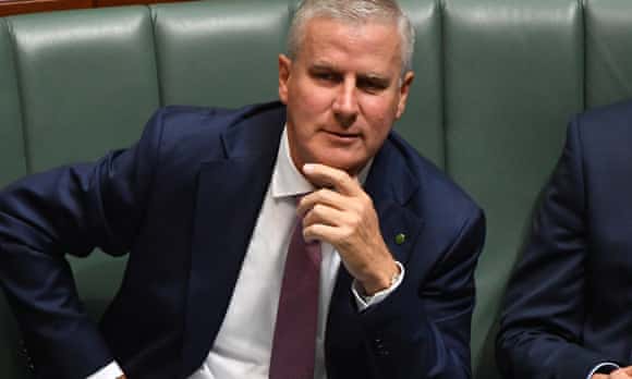 The minister for veterans' affairs, Michael McCormack.